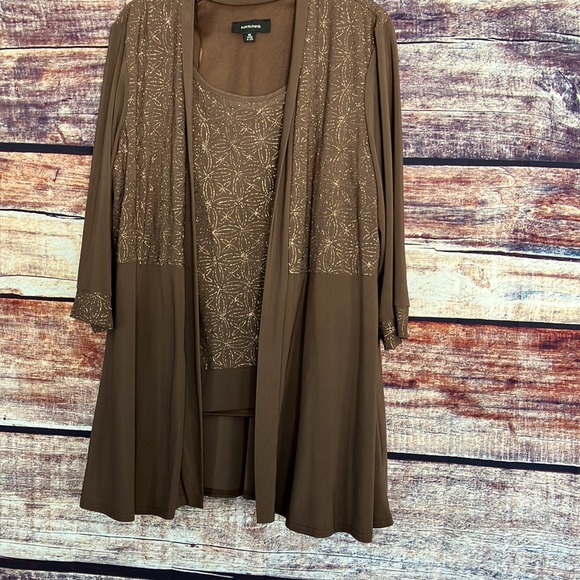 R&M Richards Pants - R&M Richards Sparkly outfit pants & top wedding party new year